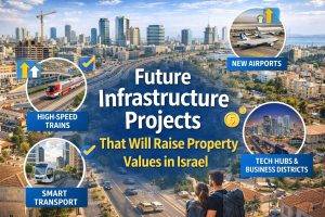 Future Infrastructure Projects That Will Raise Property Values in Israel