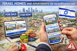 Israel Homes and apartments on IsraelHomes.net