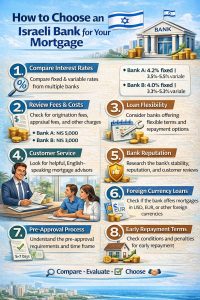 How to Choose an Israeli Bank for Your Mortgage